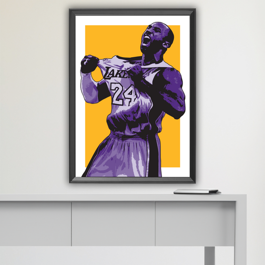 "KOBE" ART PRINT