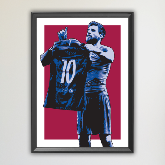 "MESSI" ART PRINT