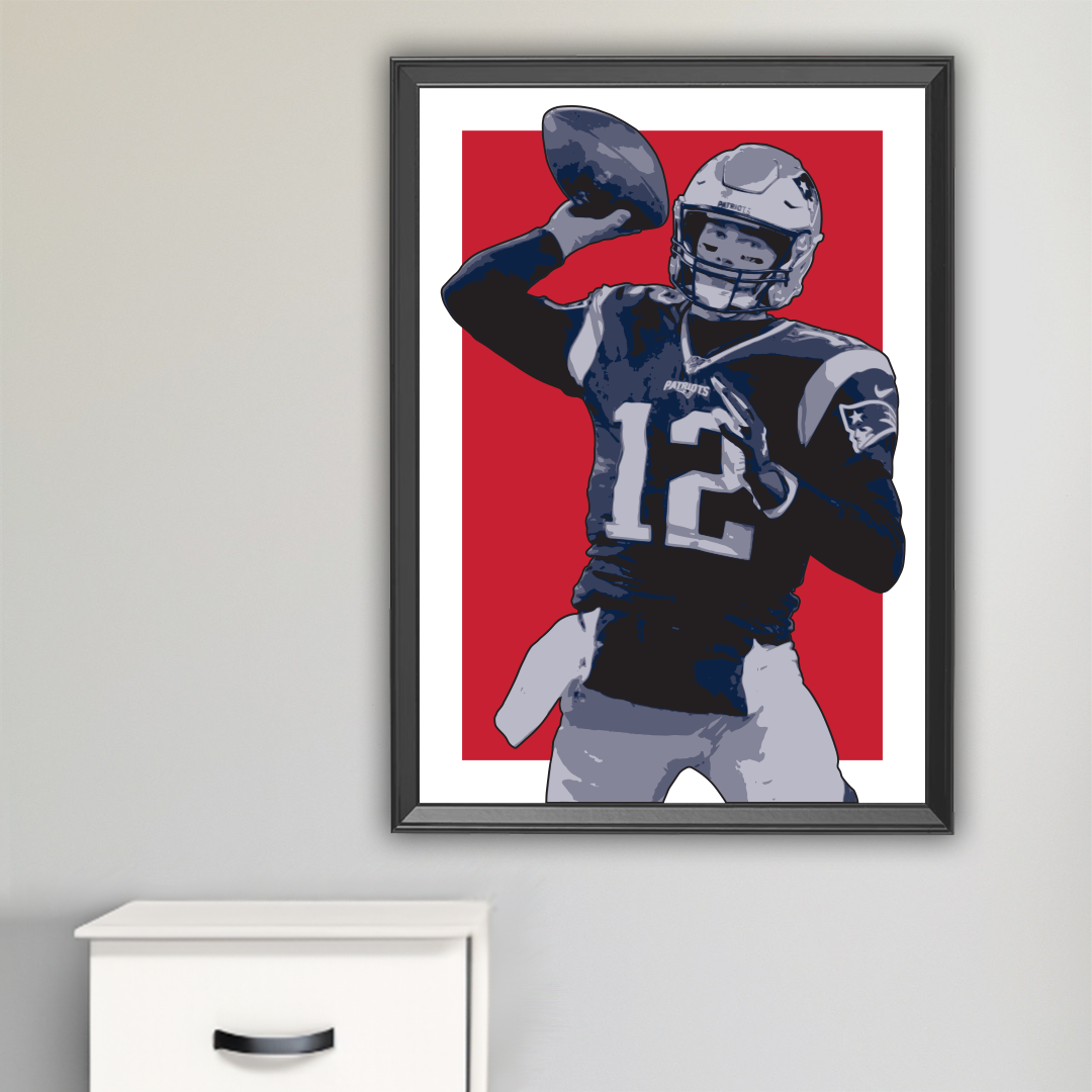 "BRADY" ART PRINT