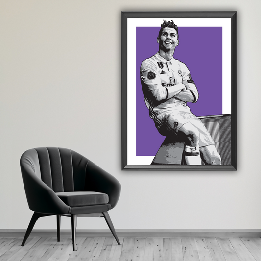 "RONALDO" ART PRINT