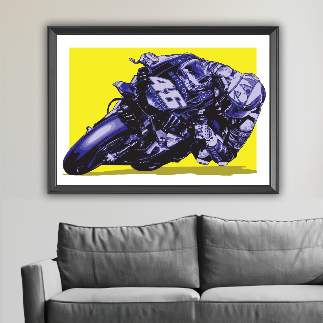 "ROSSI" ART PRINT