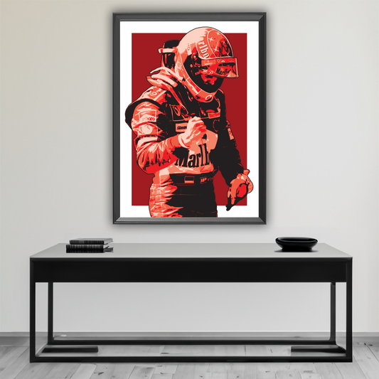 "SCHUMACHER" ART PRINT